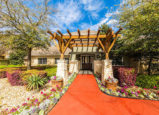 Outside of clubhouse