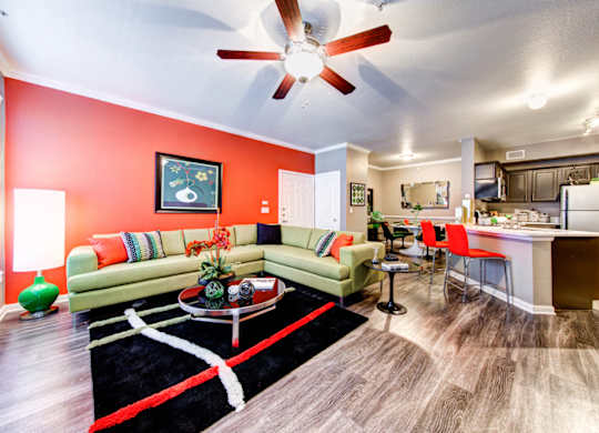 expansive open floor plans