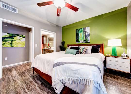 large walk-in closets