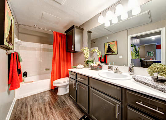 updated bathroom
