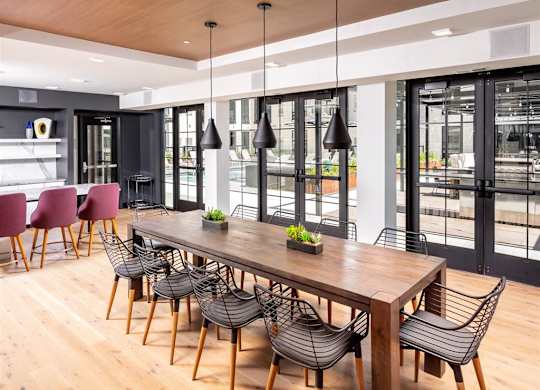 clubhouse seating area
