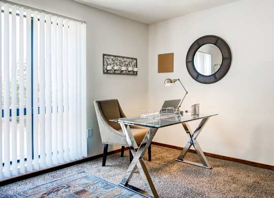 office space in apartment