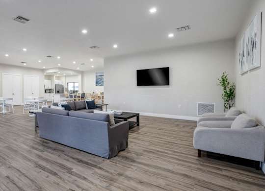 Sole at Sunrise apartments in Sunrise, FL photo of living room