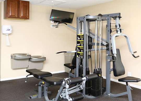 24-hour fitness center