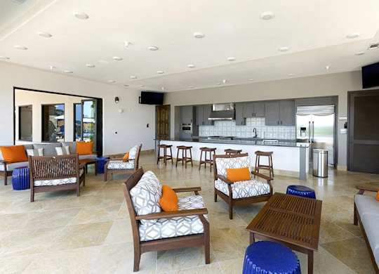 clubhouse seating area