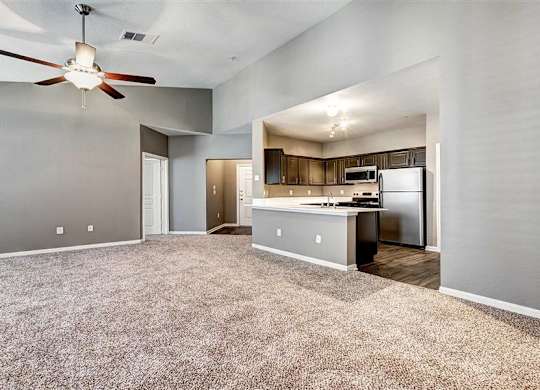lots of natural light in apartment