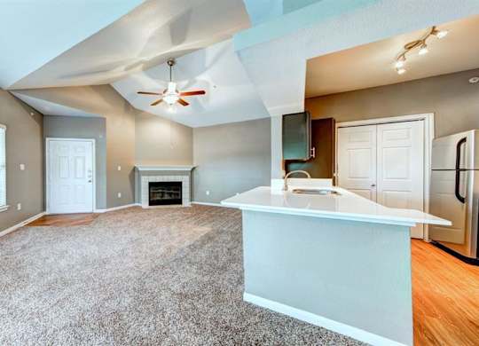 Fireplace-apartment