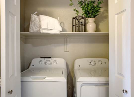 Village at Lakewood, Phoenix, Arizona photo of washer and dryer