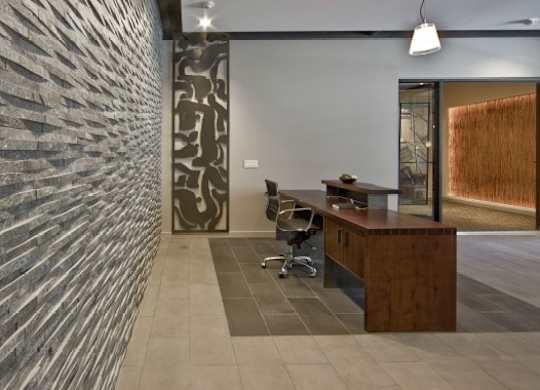 Modern looking clubhouse
