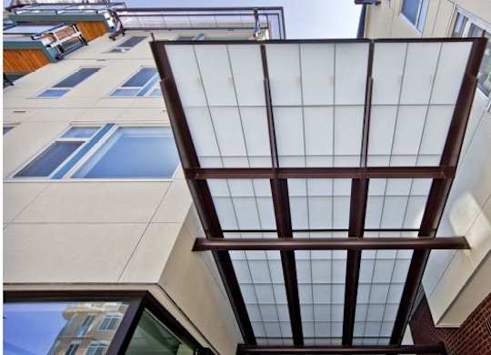 Exterior of building