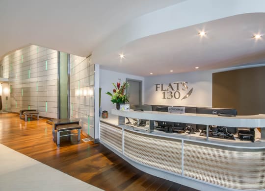 Photo of concierge desk