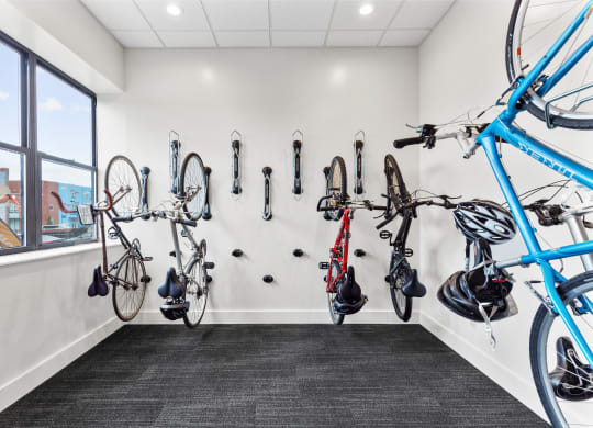 Secured Bike Room