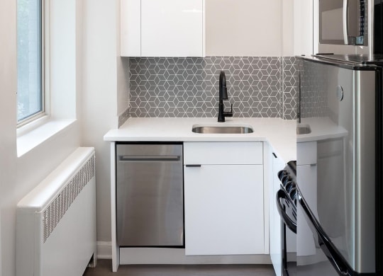 One-bedroom kitchen at 1500 Arlington, Arlington, Virginia