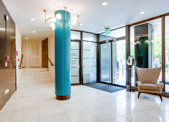 Lobby at 2100 Connecticut, Washington, DC, 20008