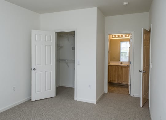 Closet View at The Residences at King Farm, Rockville, 20850