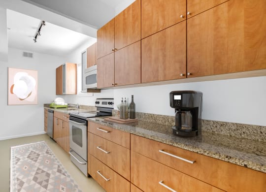 Kitchen (virtually staged)