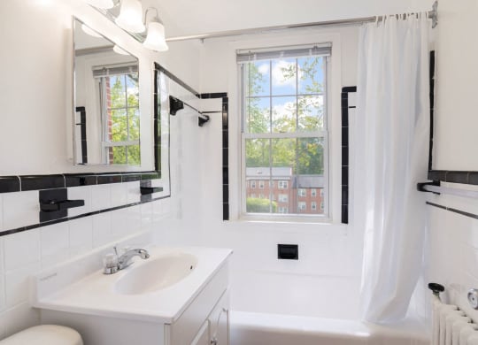 Bathroom at Park Crest Apartments, District of Columbia