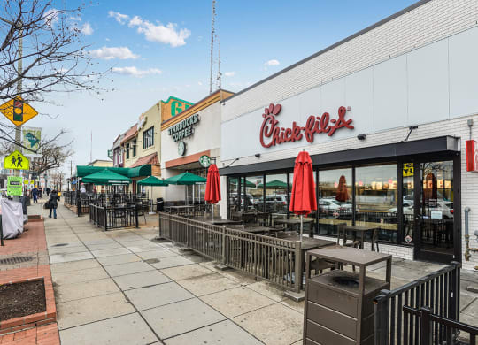 Neighborhood Restaurants and bars  at 4115 Wisconsin, Washington, 20016