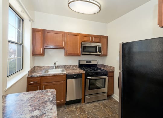 Fully Equipped Kitchen at Connecticut Gardens, Washington, 20009