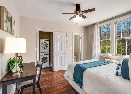 One-bedroom bedroom (staged)  at August, Washington