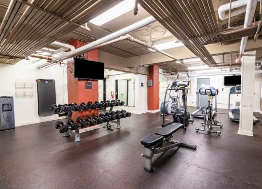 the gym at the collective venues old oak in chattanooga