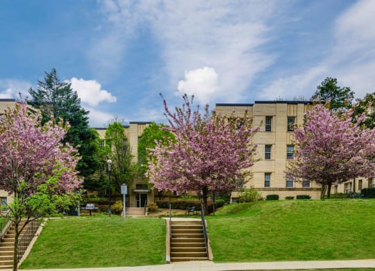 Building exterior at Park Crest Apartments, Washington, District of Columbia
