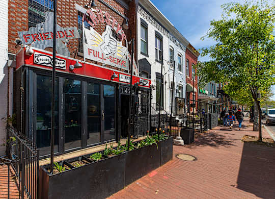 Trusty's Bar near 1600 Penn SE Apartments in Washington, DC 20003