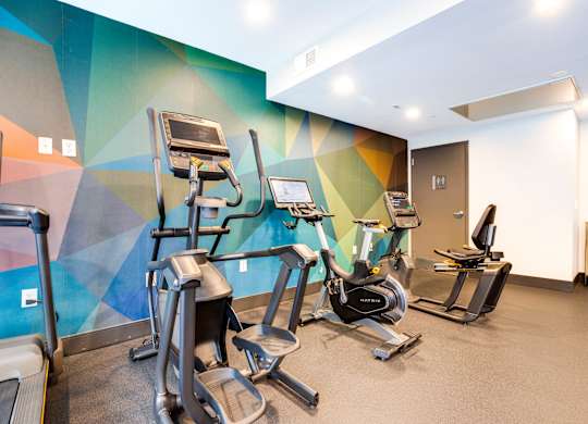 New 24/7 fitness center at 2255 Wisconsin Avenue Apartments in Washington, DC 20007