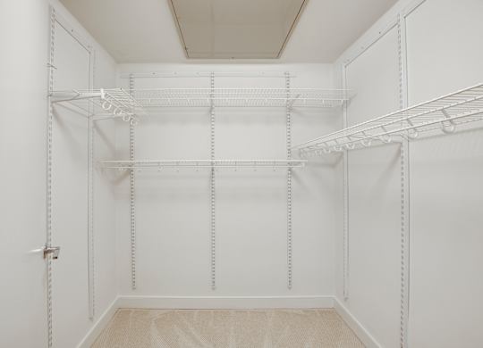 Adjustable rack system for closets in 2255 Wisconsin Avenue, NW Washington, DC 20007