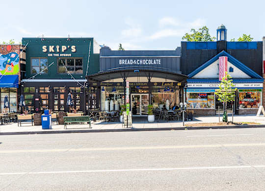 Bread & Chocolate, and other restaurants, are near The Livingston Apartments at 5437 Connecticut Avenue, NW, Washington,DC 20015