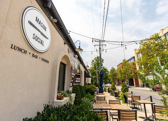 Mason Social near Mason Hall Apartments in Alexandria, VA 22314
