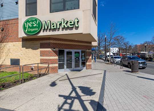 Yes! Organic Market nearby Park Place at Petworth at 850 Quincy Street, NW, Washington, DC