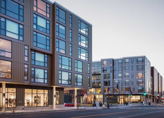 Building exteriors at The Shay, Washington, 20001