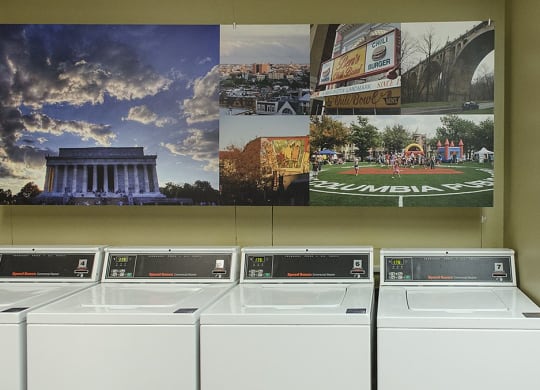 Laundry room at Diplomat, Washington