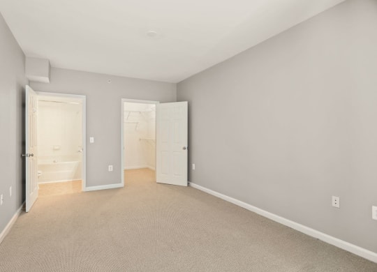 Carpeted Bedroom at The Residences at King Farm, Rockville, MD, 20850