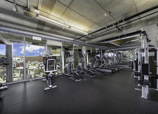 Fitness center at The Shay, Washington, District of Columbia