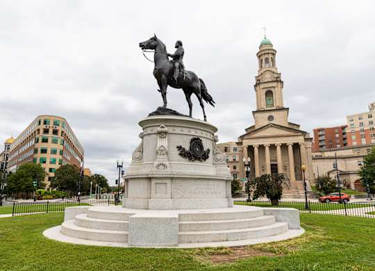Thomas Circle near The Belvedere Apartments, 1301 Massachusetts Avenue, NW, Washington, DC 20005