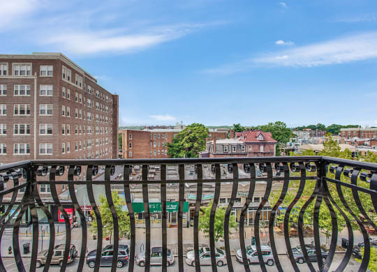 Apartment balcony at Kalorama Park, Washington, DC 20009