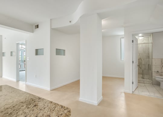 Two-bedroom apartment living at Kalorama Park, Washington, DC 20009 and dining area