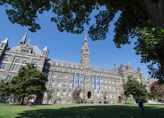 Georgetown University campus  at Kew Gardens, Washington, 20007