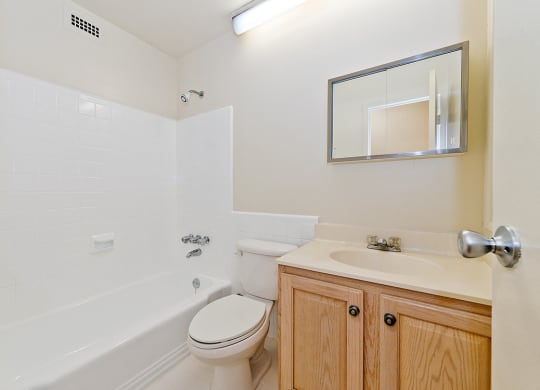 Bathroom at Legation House in Washington, DC 20015
