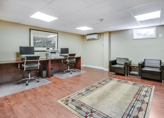 Business center at Mason Hall in Alexandria, VA 22314