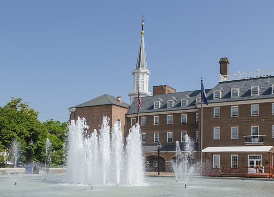 Alexandria City Hall in Old Town Alexandria, Virginia
