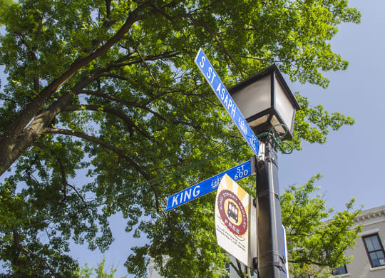 King Street in Old Town Alexandria, Virginia