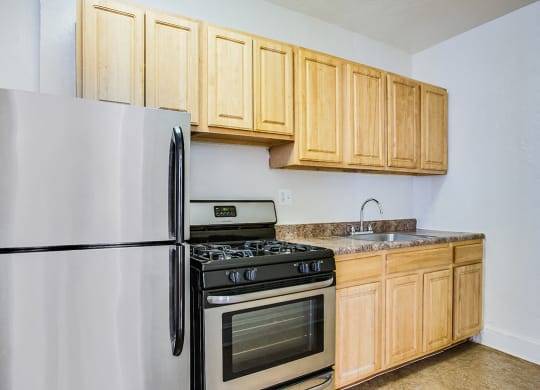 Renovated kitchen at Paramount, Washington, DC, 20011