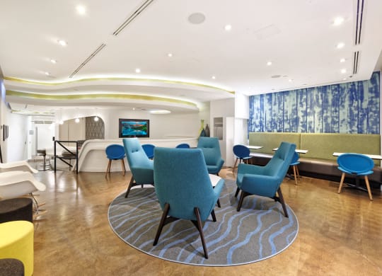 Resident lounge at Park Place at Petworth, Washington, 20011