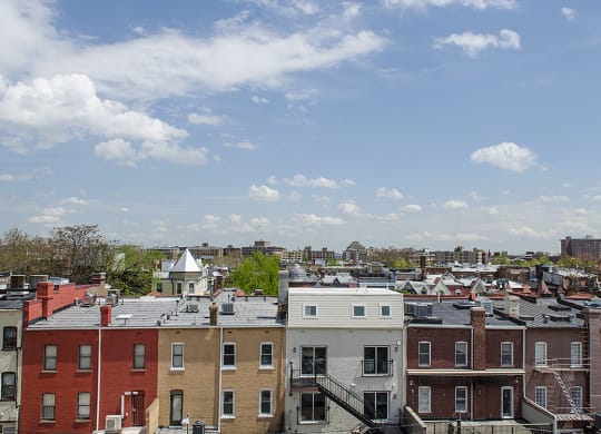 Rooftop view of Dupont Circle at President Madison, Washington, 20009