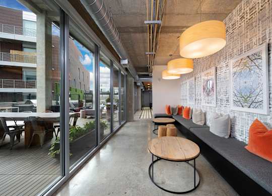 Resident lounge at The Shay, Washington, DC