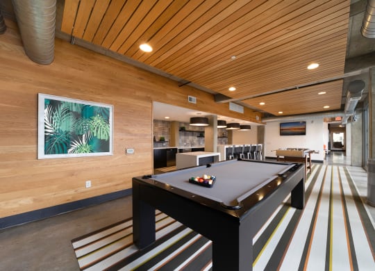Pool table at The Shay, Washington, 20001
