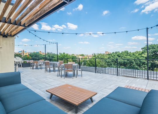 Rooftop deck at Diplomat, Washington, DC